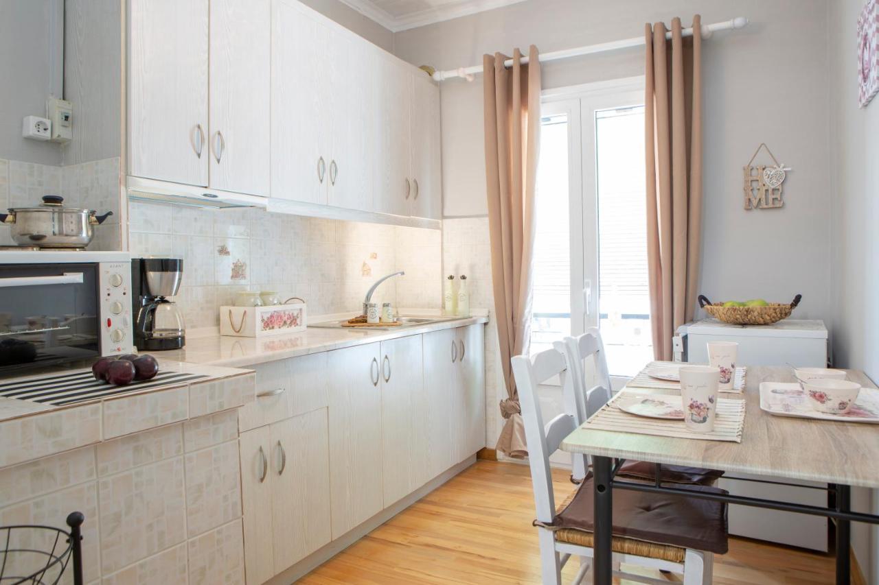 Akratos Wine House Apartment นีดรี ภายนอก รูปภาพ